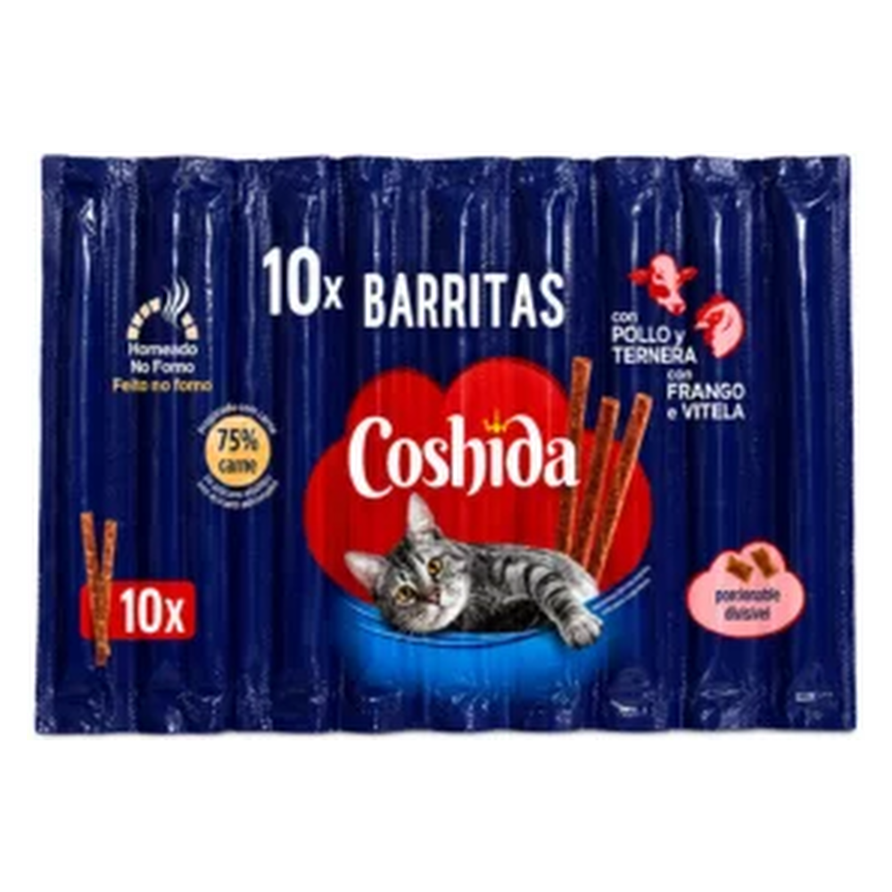 COSHIDA Poulet Boeuf X10