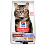 hills chat adulte hairball perfect coat au poulet
