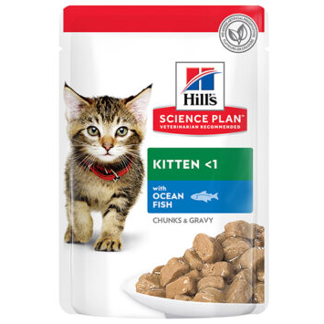 hills patee pour chaton au poisson ocean fish